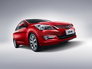 Hyundai Verna 3 Рестайлинг 2014, 2015, 2016, 2017 годов выпуска