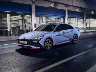 Hyundai Elantra N 2021, 2022, 2023, 2024 годов выпуска