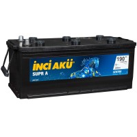 INCI AKU Supr A HD 190 рус 1100A 513x223x223 (с бортом)