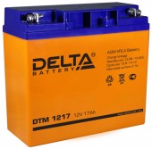 Аккумулятор Delta DTM 1217 17Ач 225А универс. пол.