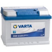 Аккумулятор VARTA Blue D59 (60R) 60Ач 540А обр. пол.