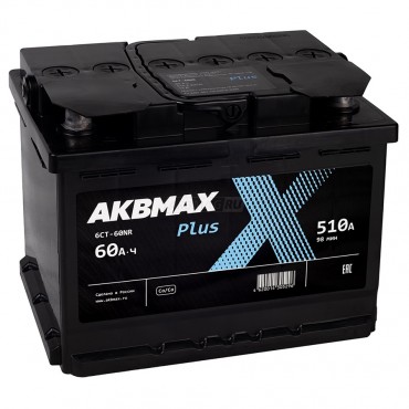 AKBMAX PLUS 60R 510A 242x175x190