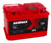 Аккумулятор AKBMAX ST 75L 75Ач 750А прям. пол. Аккумулятор AKBMAX ST 75L 75Ач 750А прям. пол.