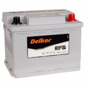 Аккумулятор DELKOR EFB LN2 60R 60Ач 560А обр. пол.
